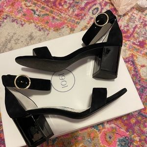 1901 ankle strap sandal heels